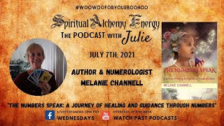 Episode 54: Author Melanie Channell "The Numbers Speak: A Journey of Healing and Guidance