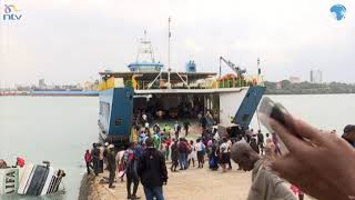 Likoni Accident: Truck carrying flour plunges into ocean at the Likoni Channel