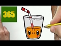 COMMENT DESSINER JUS KAWAII ÉTAPE PAR ÉTAPE – Dessins kawaii facile
