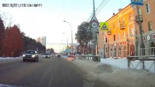 Видео Видео с регистратора, г.Пермь, Закамск, от ул.К.Пирожкова до ул.Победы от Андрей Ка, Кировоградская улица, Пермь, Россия
