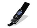 Foto pequena Carrymobile Leather Case for Motorola ZN200 - Flip Type (Black)