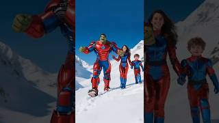 Hulk And Ironman With Their Family - Z5