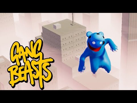 GANG BEASTS - Fighting Through Lag [Melee] Xbox One Gameplay