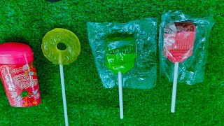 Unpacking ASMR 🍭 Chupa Chups Big Babol,  Lollipop, Watermelon Lollipop