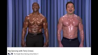 Jimmy Fallon And Terry Crews Ebony And Ivory Nip Sync