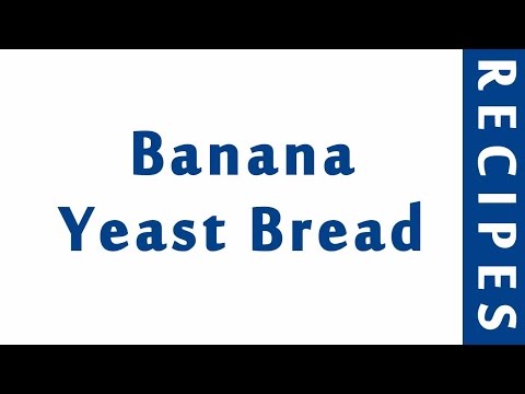 Photo Bread Recipe Banana Yeast