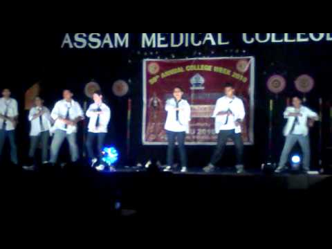 Sushobhan-Assam Medical College Inter Batch Dance Champ 2010...