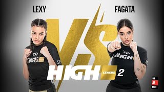 Lexy Chaplin Vs. Agata Fagata Fąk High League 2 Mma