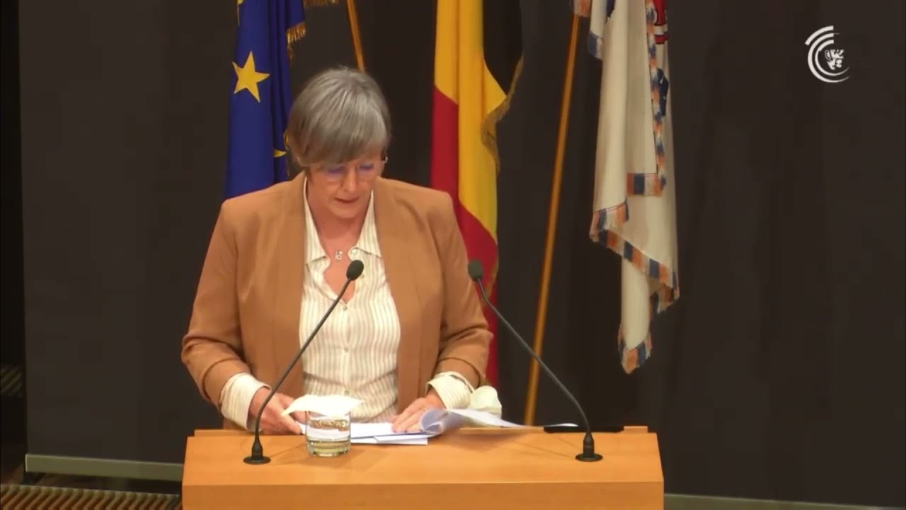 Sandra Houben zur Haushaltsdebatte im Ausschuss IV | CSP Ostbelgien
