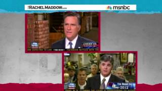 Maddow Equates Bret Baier With Sean Hannity