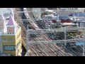 ホテル京阪京橋 客室からの眺め 京阪電車いろいろ