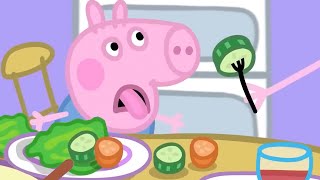 小猪佩奇 蔬菜 噁心 兒童卡通片 Peppa Pig Chinese 动画