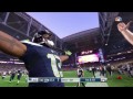 Seahawks tie it up just before halftime in Super Bowl XLIX!
