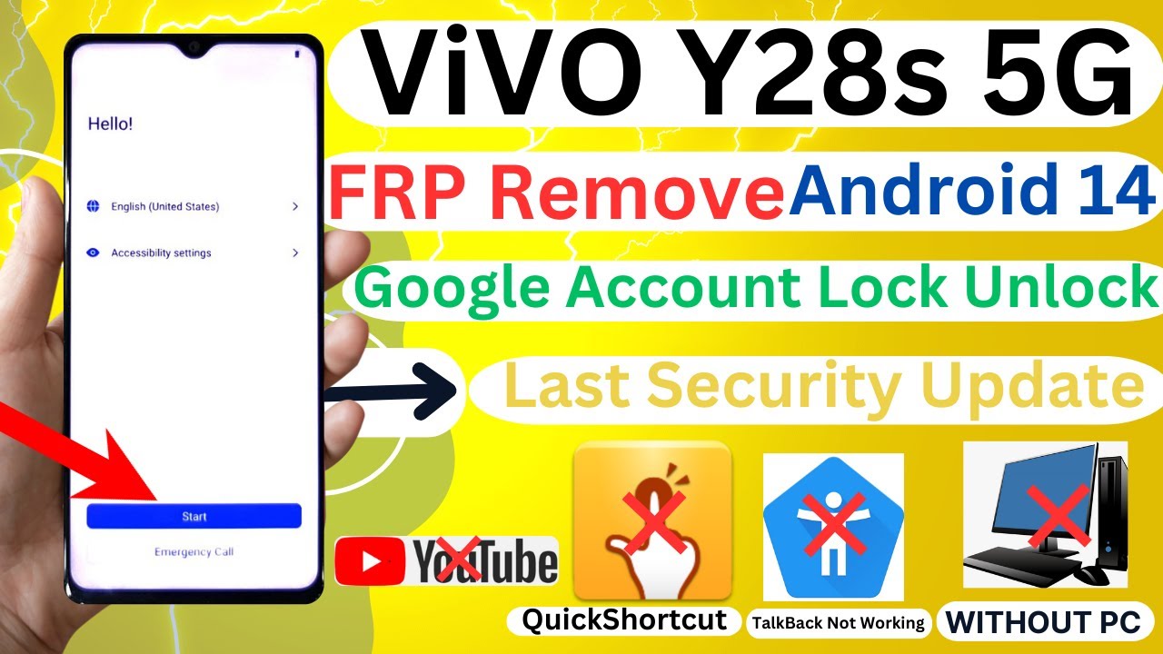 Vivo Y28s FRP/Google Account Lock Remove Android 14 Vivo Y28s FRP/Google Account Lock Remove Android 14
