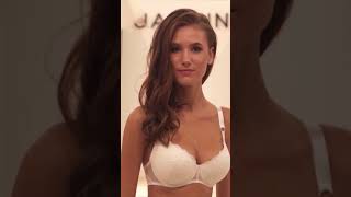 Anhelina Skrpchk In Jasmine Y Lingerie - Model Try On Runway
