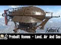 Fallout 4 Mod Showcase: Prebuilt Homes - Land Air and Sea