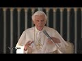 Vaticano - 2012-11-4 - Reflecting on the message of the Synod of bishops for the New Evangelization