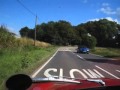 1275cc MG Powered Austin Mini City hacking round some bends in Scotland