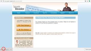 Office Outlook Spam Engelleyici Spam Reader 3