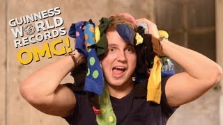 Sock It To Me - 60 Second Sock Challenge Do Try This At Home Ep24