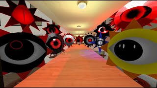 Nightmare Sprunki Mr. Sun All Phases And Family Nextbot Gmod