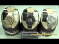 JoJino Genuine Diamond Watch with Custom Black Lab Made Band