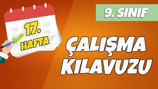 9. Sinif Çalişma Kilavuzu 17. Hafta 2022