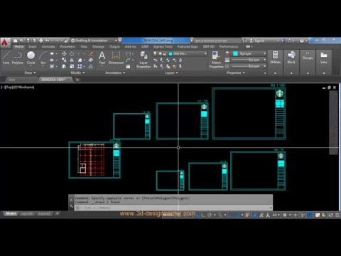 บรรยากาศระหว่างการสอนหัวข้อ Title Block & Plot ในโปรแกรม Autocad