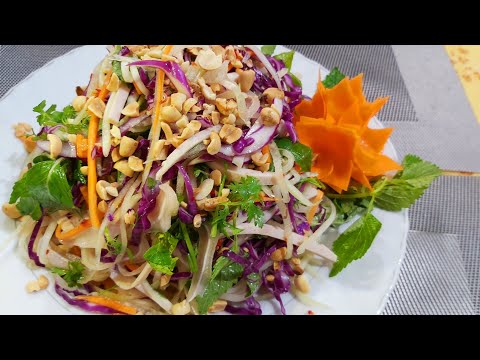 NỘM NGŨ SẮC,ĐƠN GIẢN ,DỄ LÀM: ẨM THỰC PHÙNG TẤN