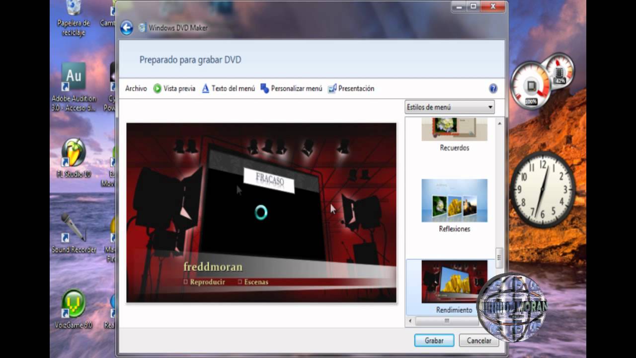 COMO GRABAR VIDEOS A DVD como grabar videos a dvd: