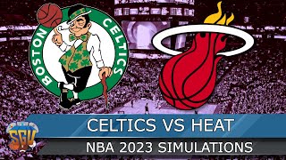 Boston Celtics vs Miami Heat | NBA Today 3/25/2024  Game Highlights (NBA 2K24 Si