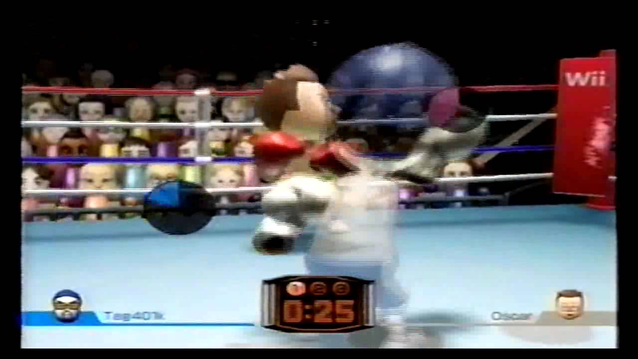 Wii Sports Boxing Reaching Level 3124 YouTube
