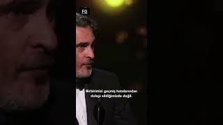 #joaquinphoenix Harika Oscar Konuşması.