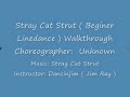 Stray Cat Strut ( Linedance ) Walkthrough