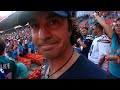 I mazzoli's alla partita dei Dolphins!!