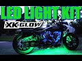 INDIAN SCOUT BOBBER LED LIGHT KIT INSTALL- XKGLOW ADVANCED KIT  HOW TO PLAN & INSTALL YOUR LIGHT KIT