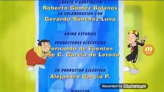 El Chavo Spanish Season 4 2010 2011 End Credits
