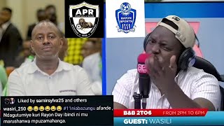 Wasiri Avuze Amagambo Akomeye Atumira Afande Cds Wa Apr Fc Kuri Rayon Day, Rayon Yatwaye Igikombe