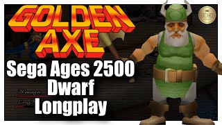 Den Axe Sega Ages 2500 Longplay Ps2 Dwarf Playthrough Full Game No Commentary