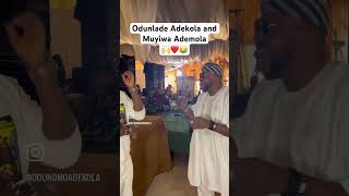 Odunlade Adekola And Muyiwa Ademola Bromance At An Event