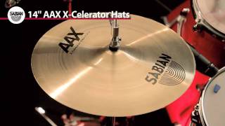 14" AAX X-Celerator Hats