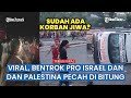 Breaking News : Massa Pendukung Israel dan Pro Palestina Bentrok Di Bitung Sulawesi Utara