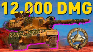 Gryphon Smashes 12,000 Damage In World Of Tanks