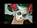HALLOWEEN Sugar Skull Makeup