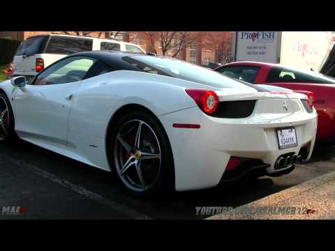 Amazing Ferrari 458 Italia Two