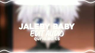 jaleby baby  - tesher [edit audio]