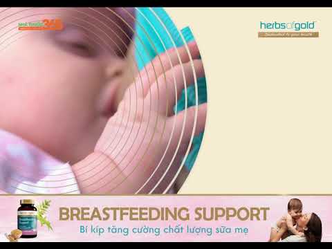 Breastfeeding Support – Viên uống lợi sữa thảo dược