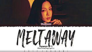Watch Taeyeon Melt Away video