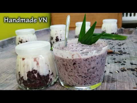 Cách làm sữa chua nep cam