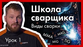 Школа Сварщика. Урок №1. Виды Сварки